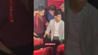 Ajay Devgn Yug Devgn Promote Kajol Starrer Mythological Horror Film MAA #maa #bollywood #shorts