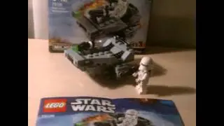 Обзор LEGO 75126 мини снежный спидер
