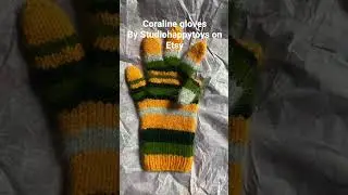 Coraline gloves #Coraline #coralineedit