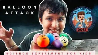 Unbelievable Reaction! Vinegar & Baking Soda Inflate a Balloon | Easy DIY Science Experiment #diy 