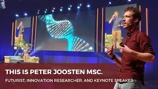THIS IS PETER - Futurist, Innovation Researcher, and Keynote Speaker | Peter Joosten MSc.