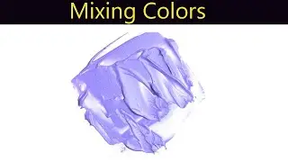 How To Make Dark Blue Gray Color Paint - Mixing Colors