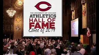 2019 UChicago Athletics Hall of Fame Ceremony