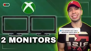 Как подключить 2 монитора к Xbox для трансляции на Twitch #shorts