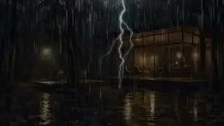 Cozy Cabin Rain Ambience for Deep Sleep | Relaxing Rain Sounds ASMR