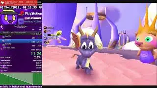 ⏱️ SPRASH LEAGUE 2023 (Race #5) - Spyro 3 (117%) in 3:48:06 [RTA, +28s on racetime.gg]