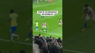 Toca no Vini Jr GoaL #vinijr Brazil vs Paraguay Highlights #brazil #football #highlight