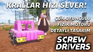 D&ouml;rt teker arası bir motor, h&uuml;k&uuml;mdarlar yarışıyor! (Screw Drivers) İLK BAKIŞ - &Uuml;CRETSİZ OYUN