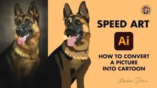 How To Make Dog's Vector in Illustratore