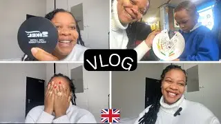Uk VLOG || How I do my simple EVERYDAY MAKEUP routine || School run in the Uk 🇬🇧