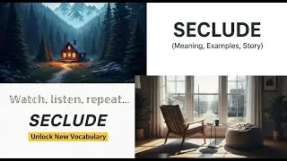 SECLUDE &mdash; Meaning, Examples & Story | Speak English Naturally