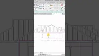 Cutting Opening at front porch of a building in Revit #revit #architecture #engineering #design