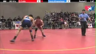 FILAJRFS: 66 KG / 145.5 lbs: Cj Cobb (Penn) vs. Travis Himmelman (Bear Cave)