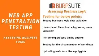 Web App Penetration Testing - #7 - Assessing Business Logic