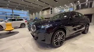 BMW X6 xDrive40i M Sport (G06) 2025/2026 - Preto Carbono + interno Cognac