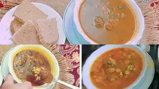 شوربه شتويه لذيذه وسهله وسريعه#شوربة_الكفته