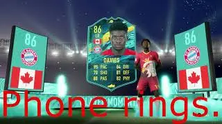 PLAYER MOMENTS 86 ALPHONSO DAVIES SBC DONE!!