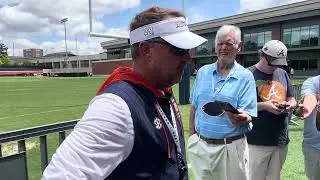 Coach Freeze comments on where the offense is at this point in camp.