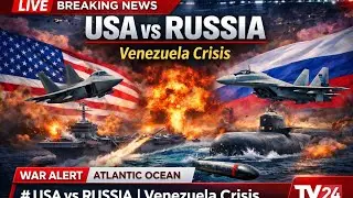 Russia vs USA: Venezuela Issue Escalates? | Poseidon Torpedo Talk, WW3 Fears | @TV24.online  Live 