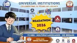 🔴 LIVE | 72 Hours most participants in readathon relay Challenge