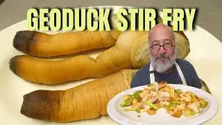 Easy Geoduck Clam Stir Fry!