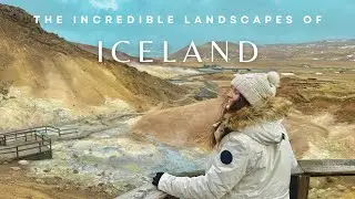 Walking on MARS?! Iceland Day 1: AMAZING Geothermal Fields! (Selt&uacute;n & Hverager&eth;i)