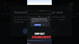 StreamElements mit Twitch verbinden: So geht's! #shorts