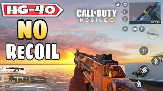 BEST*HG-40 GUNSMITH NO RECOIL IN CALL OF DUTY MOBILE | MULTIPLAYER |