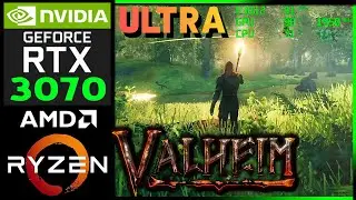 Valheim RTX 3070 ULTRA Settings 1440P Performance (Valheim PC Gameplay Highest Settings)