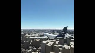 Beautiful Landing By LUFTHANSA Boeing 747 At Dubai Airport #shorts @anhvgta @bopbibun