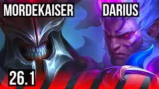 MORDEKAISER vs DARIUS (TOP) | Perfect KDA: 10/0/2 | KR Master | 26.1