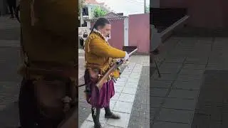 Demostraci&oacute;n de disparo de Arcabuz recreaci&oacute;n hist&oacute;rica