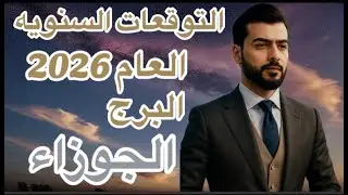 التوقعات السنويه العام 2026 البرج الجوزاء