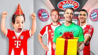 KLEINER JUNGE Trifft alle BAYERN SPIELER an seinem GEBURTSTAG!🥳