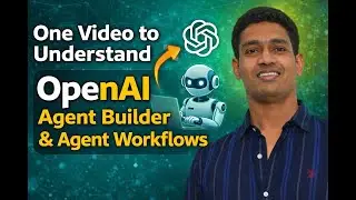 Одно видео для понимания OpenAI Agent Builder и рабочих процессов агентов #agentbuilder #openai #...