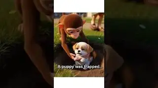 What This Monkey Did Will Shock You🤔😮#animation #anime #animeshorts #cartoon #kidsvideo #kidsshorts