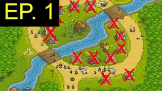 Can you beat ALL of Kingdom Rush without any of the vanilla towers?