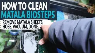 Как очистить биологический фильтр для пруда Matala Biosteps 10