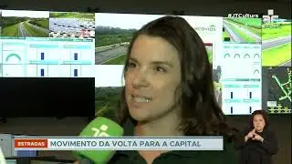 Retorno do feriado movimenta estradas e terminais da capital