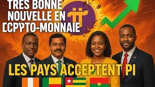 📣 Tr&egrave;s bonnes nouvelles pour la Crypto : Pi Network adopt&eacute; par ces pays !