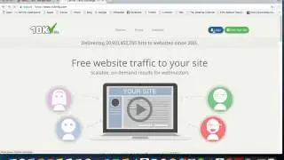 CLICKBANK AND 10KHITS 100% PURE FREE WEBSITE TRAFFIC