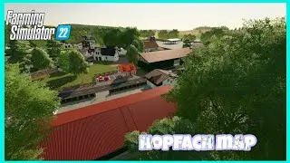 HOPFACH MAP - BUILDING A FARM: FEEDING ANIMALS | PLOWING | HARVEST | FARMING SIMULATOR 22