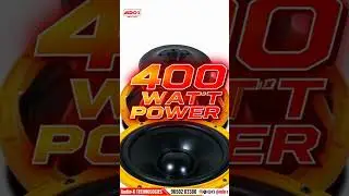 TBW-100&ndash;400 Watt High Power DJ Bass Speaker | Audio-x #short #short #shortvideo #shortsfeed #audio