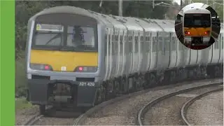 Class 321 departs Rochford