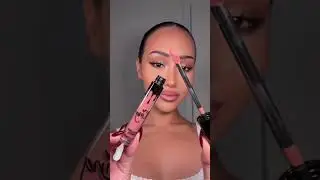 Пробую новый набор для губ @Kylie Cosmetics King Kylie в оттенке губ Кайли Дженнер 💕 : #шорты #ко...