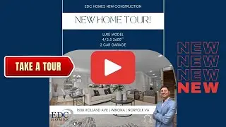 New Construction Homes Norfolk VA|EDC Homes Luke Model 1608 Holland Ave Winona by Andy Hubba Realtor