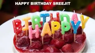 Sreejit   Cakes Pasteles - Happy Birthday