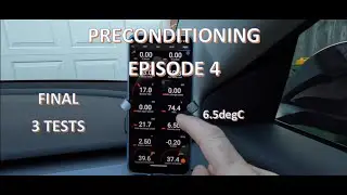 Preconditioning episode 4/5. Final 3 preconditioning tests.