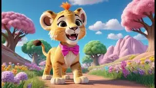 Lily Lion Loves to Laugh | Happy Emotion Song for Kids | Nursery Rhymes in English