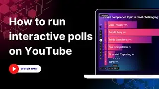 How to run interactive polls on YouTube